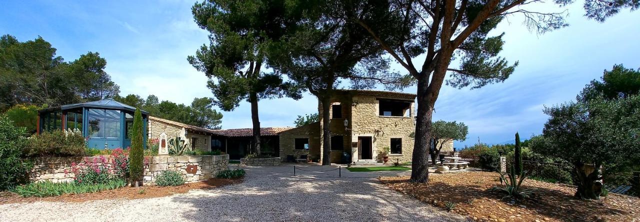 Villa Le Bastion Des Papes Châteauneuf-de-Gadagne Exterior foto